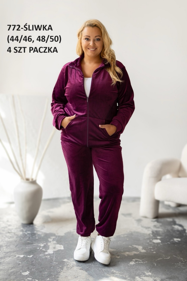 Komplet damskie (Polska produkt ) Roz 44-50 , Mix Kolor Paczka 4 szt